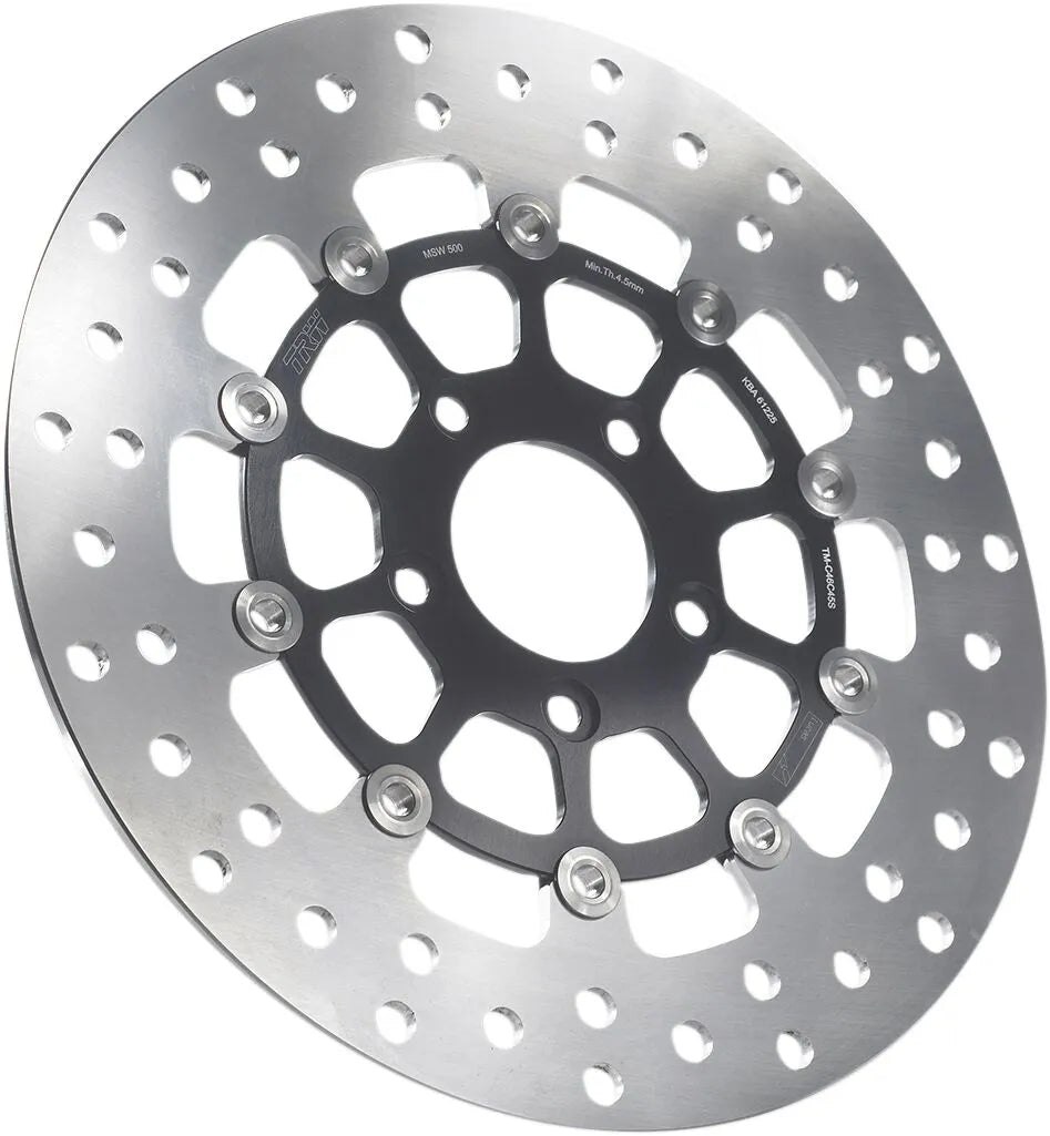 Trw Round Floating Brake Rotor For Motorcycle - Front