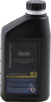 Ohlins Road & Track Suspension Fluid - 5w Fork Oil