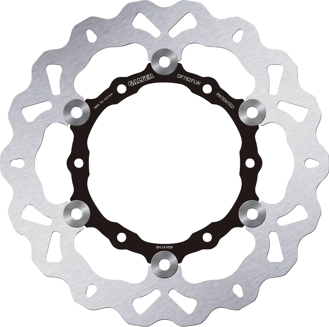 Galfer Brake Rotor For Motorcycle - High Carbon Stainless Steel