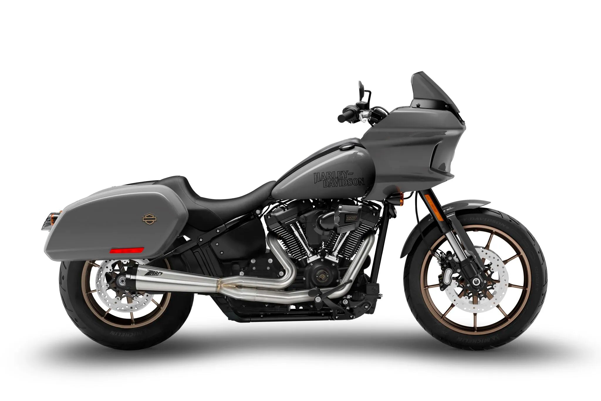 Zard 2:1 Full Exhaust System For H-d Softails