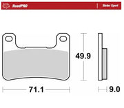 Moto-Master RoadPro Sinter Sport Front Brake Pads