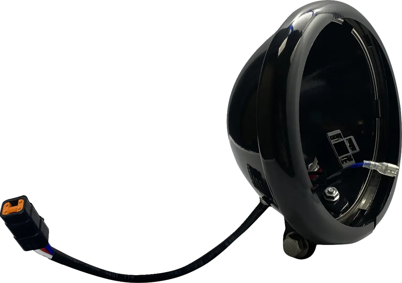 Custom Dynamics Headlight Bucket 5.75" Black