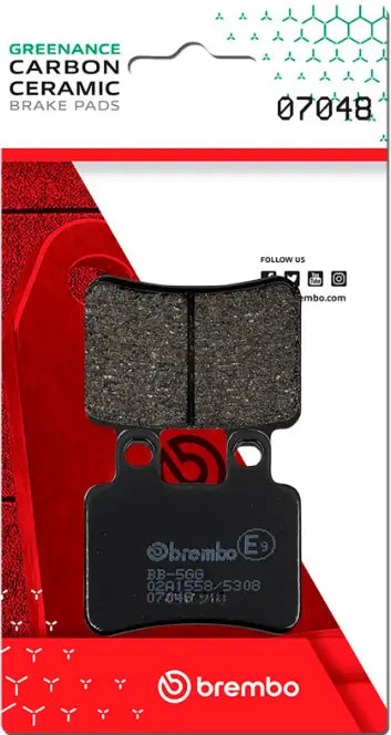 Brembo Genuine Carbon Ceramic Brake Pad Prime Line