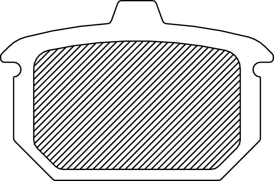 Drag Specialties Sintrede Metal Bremseklodser Til Harley-davidson - Bag