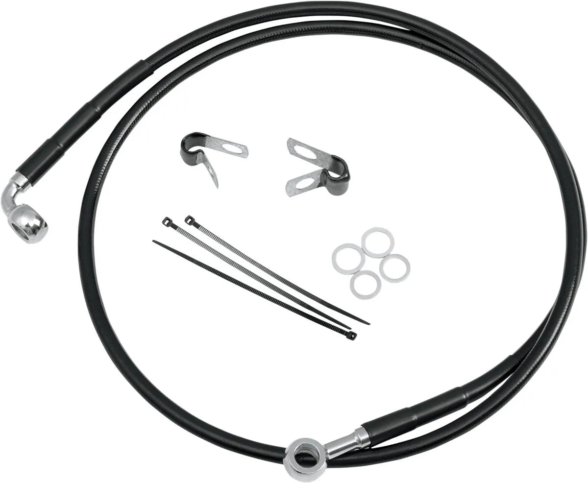 Drag Specialties Bremse Slange Kit i Rustfrit Stål