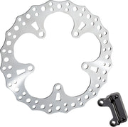 Arlen Ness Jagged Flydende Rotor til V-twin - Front