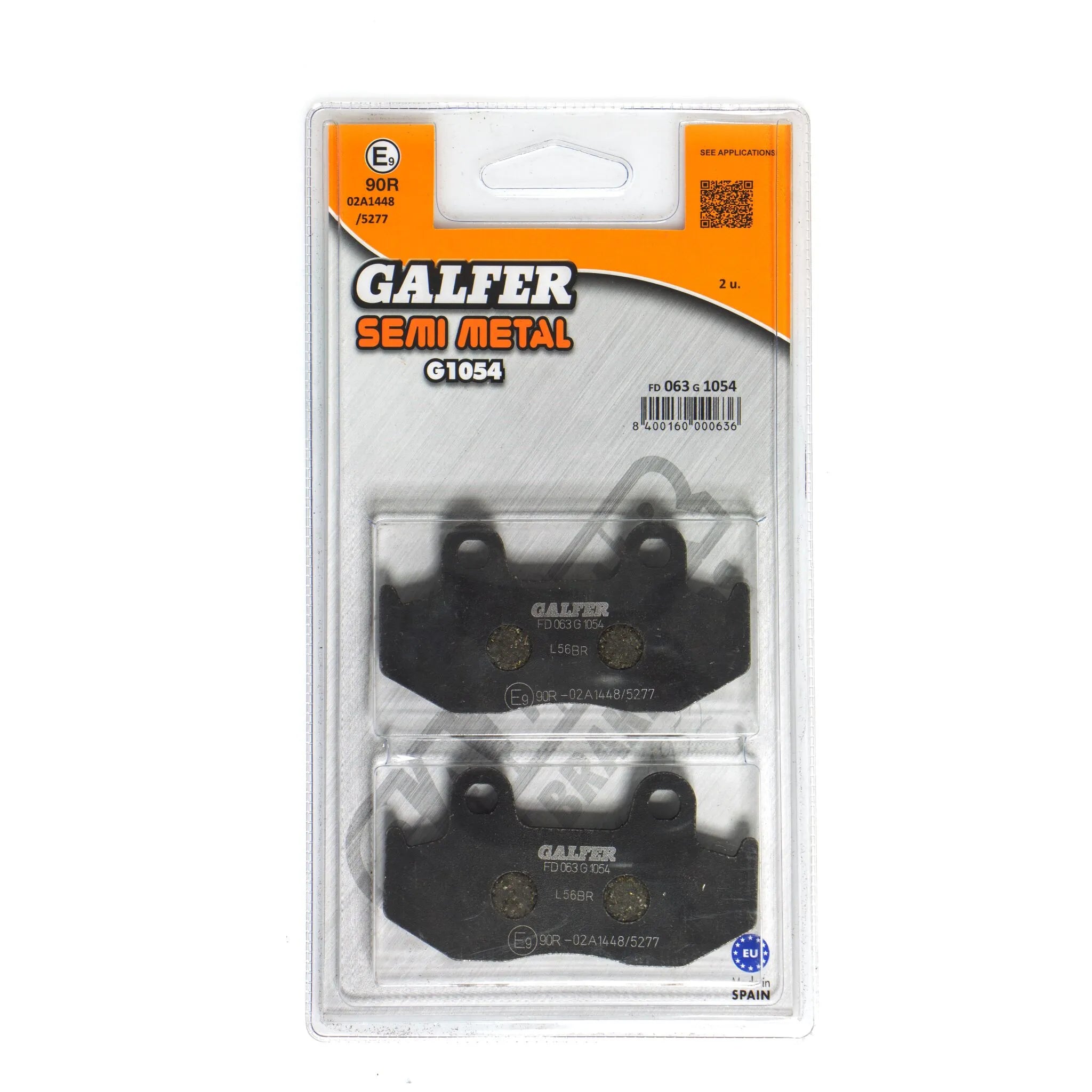 Galfer Semi-metalliske Bremseklodser Til Oem Udskiftning - Foran & Bag