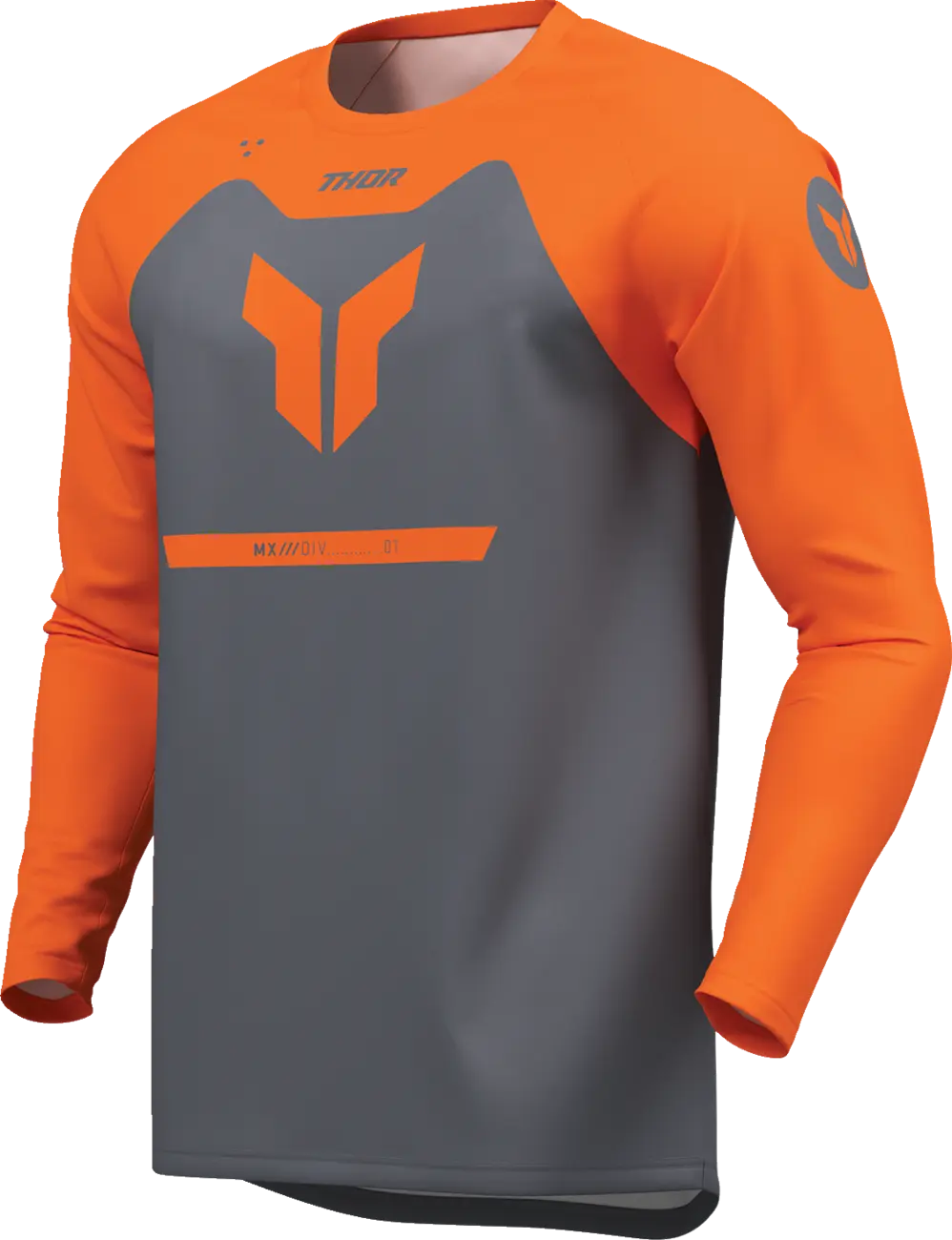 Thor Ridemode Menace Youth Jersey Charcoal