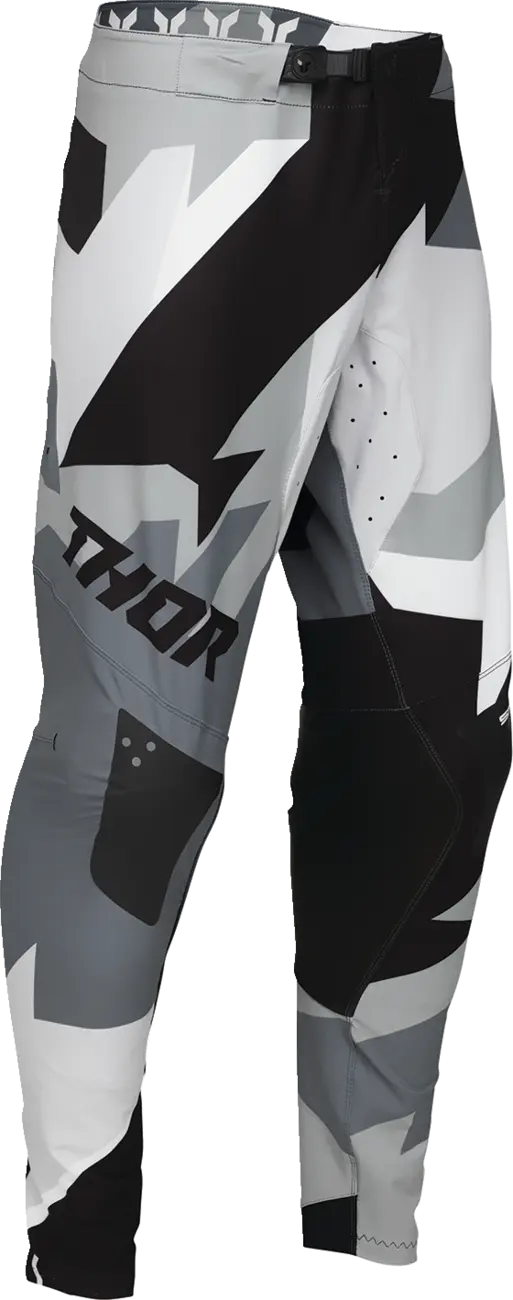 Thor Sportmode Brave Pants - Black/Gray/White