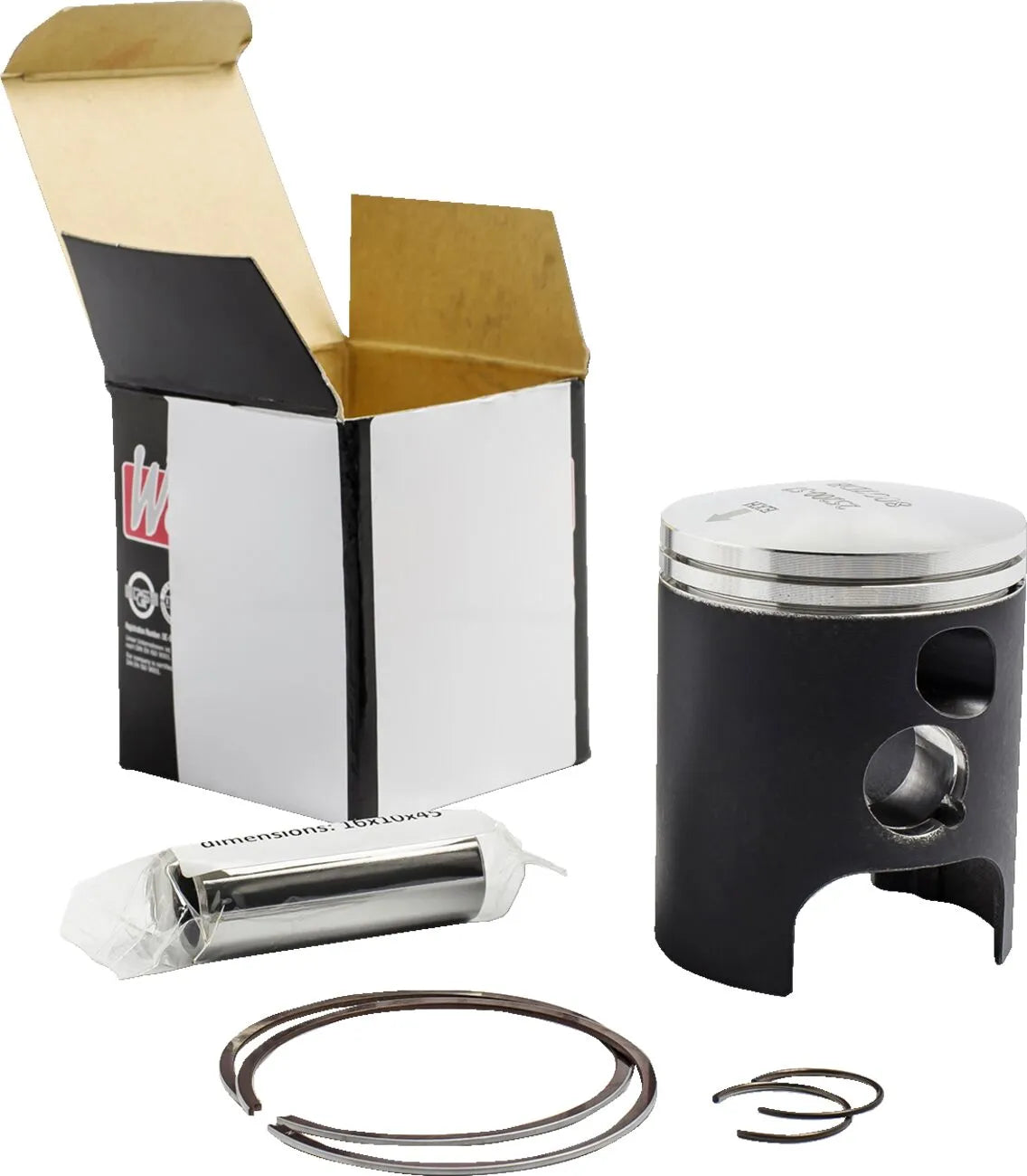 Wossner Forged Piston Kit - 125cc 2-stroke