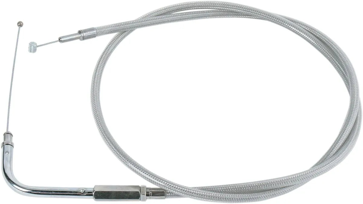 DRAG SPECIALTIES Stainless Braided Throttle Cable