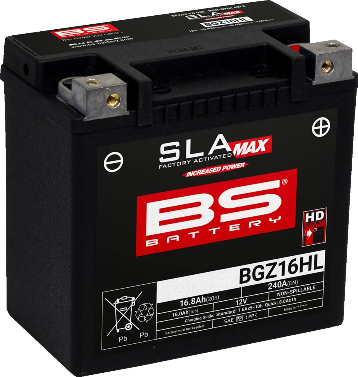 Bs Battery Sla Agm Battery - 12v 16ah