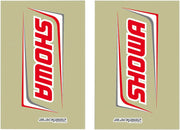 Blackbird Racing Fork Stickers - Red Vinyl