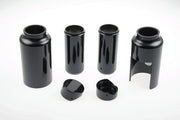Cult Werk Fork Covers - Gloss Black Aluminum