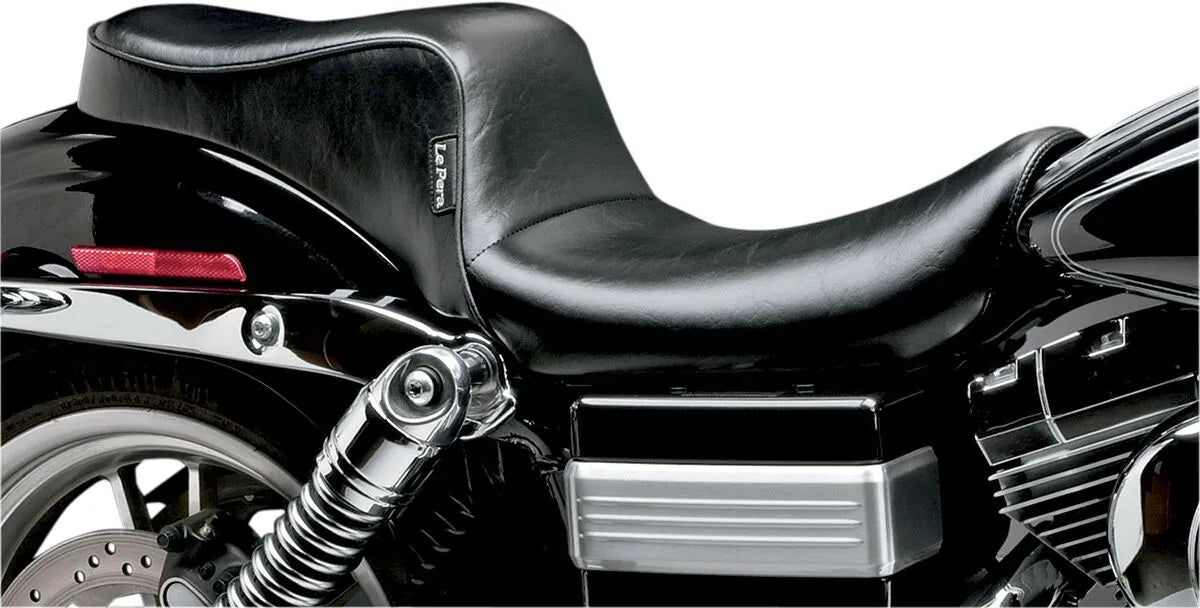 Le Pera Cherokee Seat - Black Vinyl King/queen