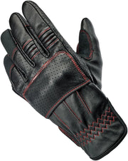 Biltwell Borrego Gloves - Black/Red