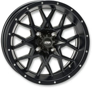 Itp Hurricane Wheel - 14 Inch Black Matte