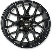 Itp Hurricane Wheel - Matte Black, 17 Inch