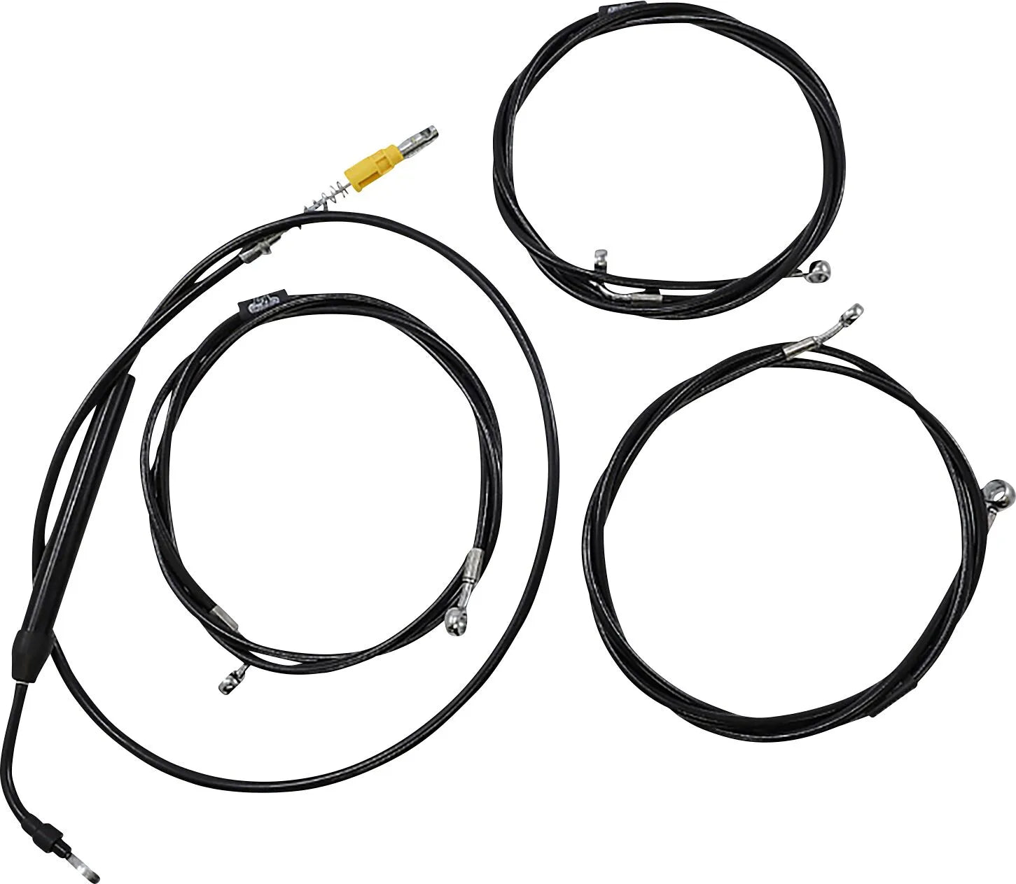 La Choppers Standard Handlebar Cable/Brake Line Kit for Ape