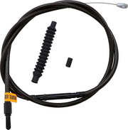 La Choppers Midnight Braided Clutch Cable for Ape Hanger