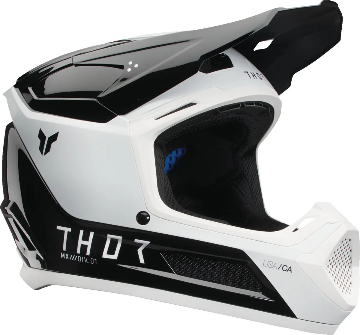 Thor Fleet Storm Helmet / Youth Black/White