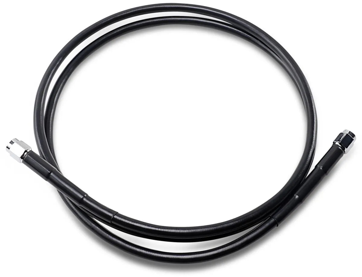 Drag Specialties Universal bremseslange 58" Sort Vinyl