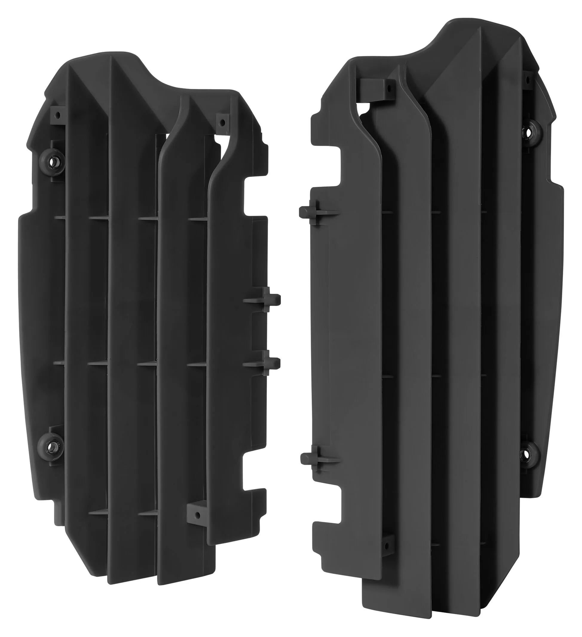 Polisport Radiator Guards For Kawasaki - Black