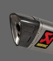 Akrapovic V-ec350 Lyddæmper Endestykke - Carbon Fiber