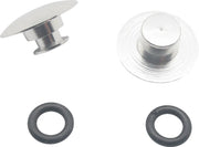 Parts Europe M10 Mirror Thread Cover Cap - Silver