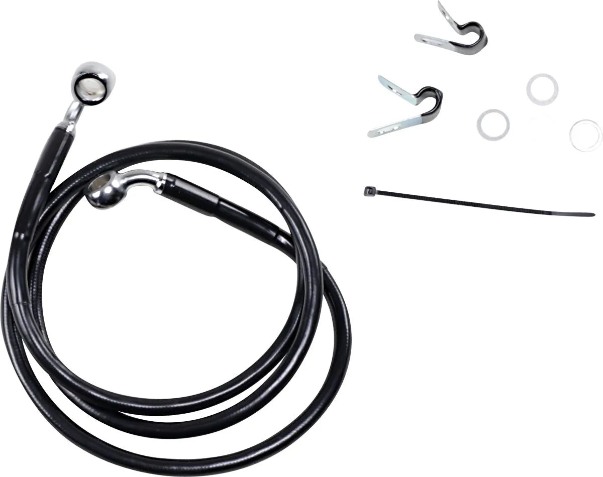 Drag Specialties Forlænget Bremse Slange Kit 45-3/4"