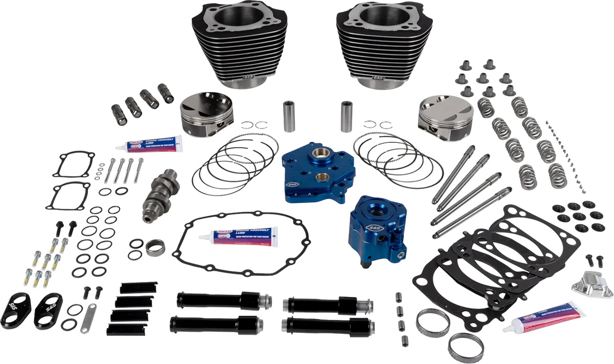 S&S Cycle 129" Big Bore Power Pack Kit for M8 VVT