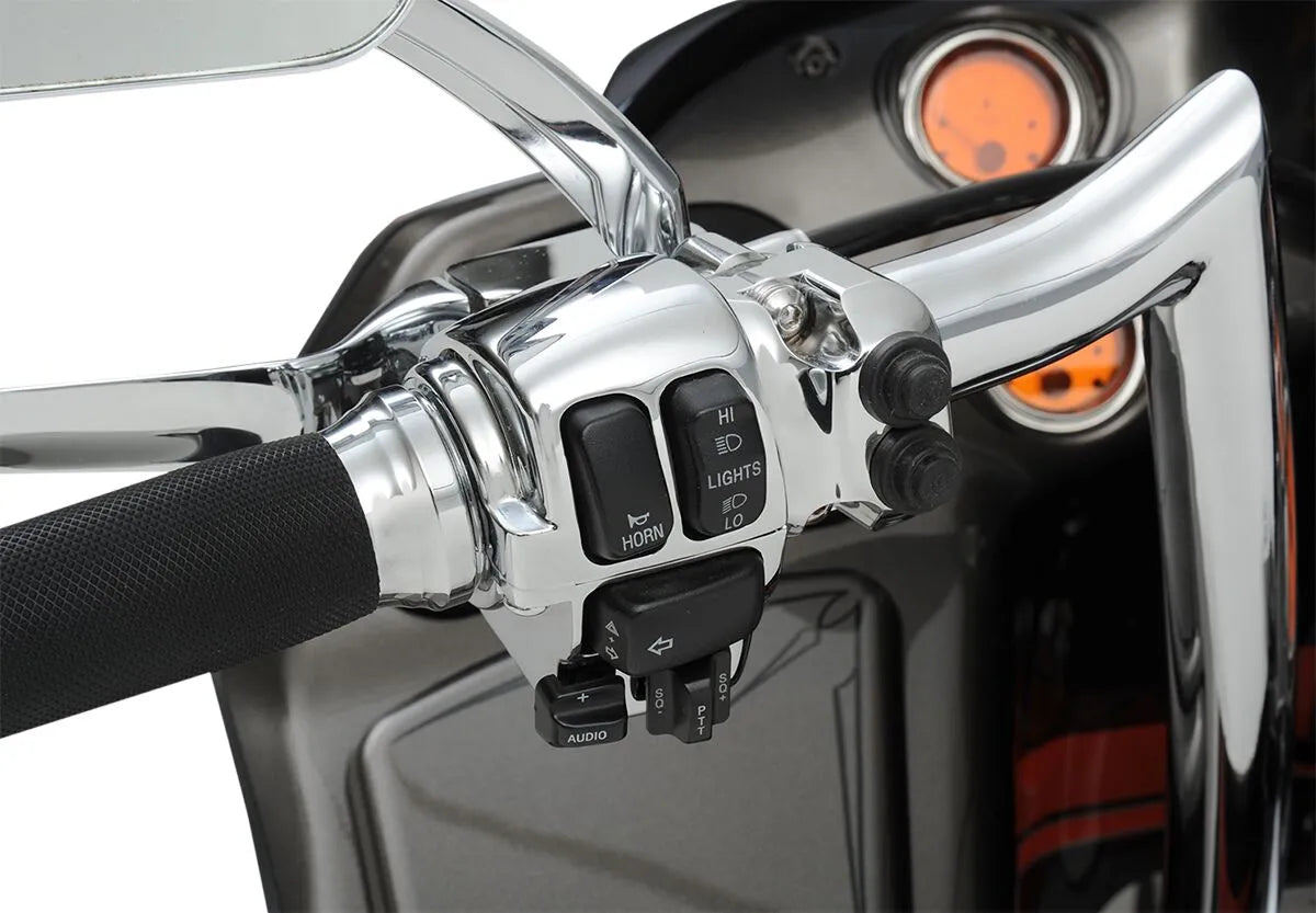 Drag Specialties Handlebar Switch Housing Kit Chrome