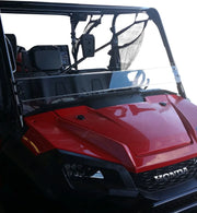 Moose Offroad Half Windshield - Clear Polycarbonate