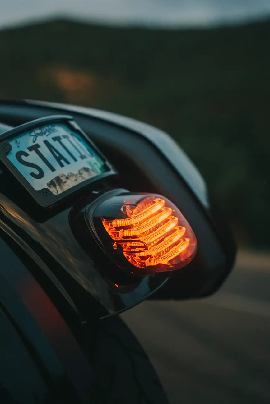 Custom Dynamics LED Tail Light - Smoke Lens - E-Marked - PB-TL-LP-S