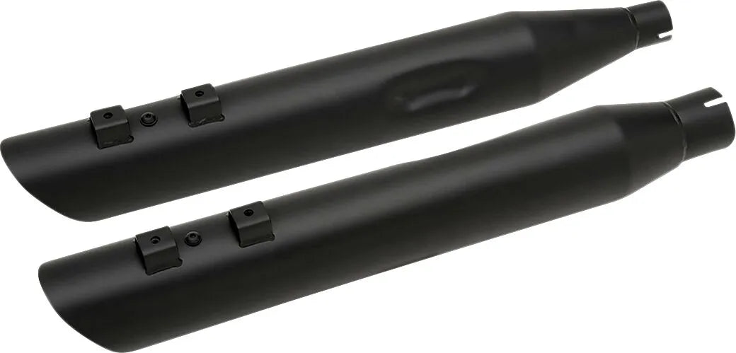 Drag Specialties Slashdown Slip-on Lyddæmpere - Sort