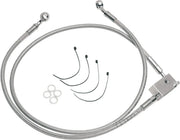 Drag Specialties Forlænget bremseslange kit 35.5" rustfrit stål