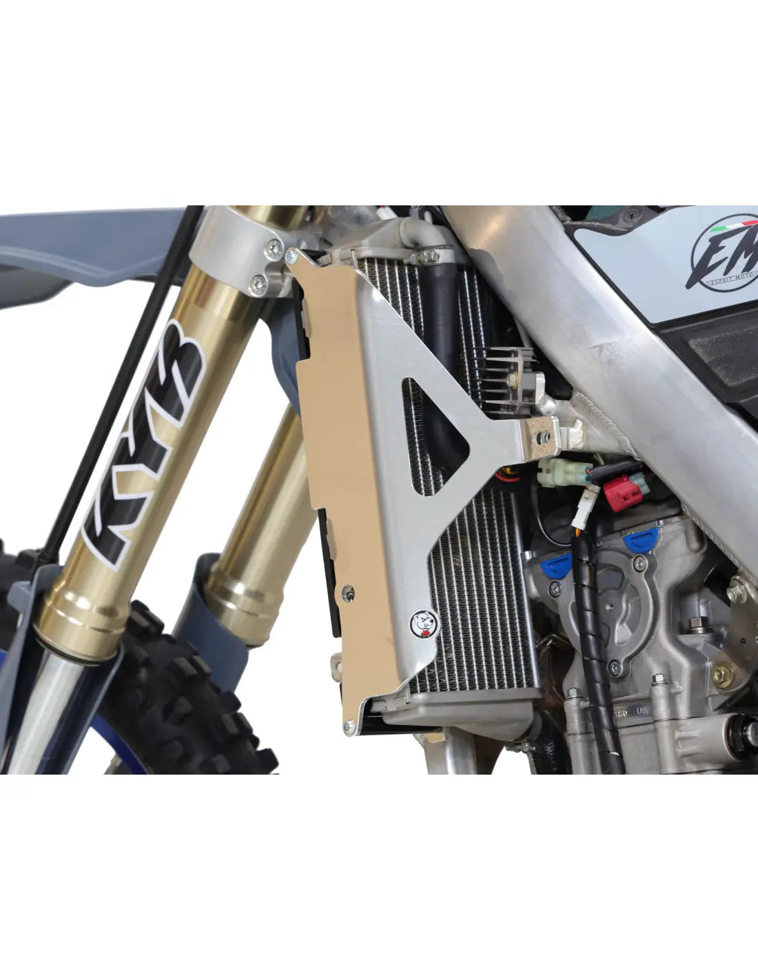 Axp Racing XTREM Radiator Guards Black for TM Racing 250/300 4T