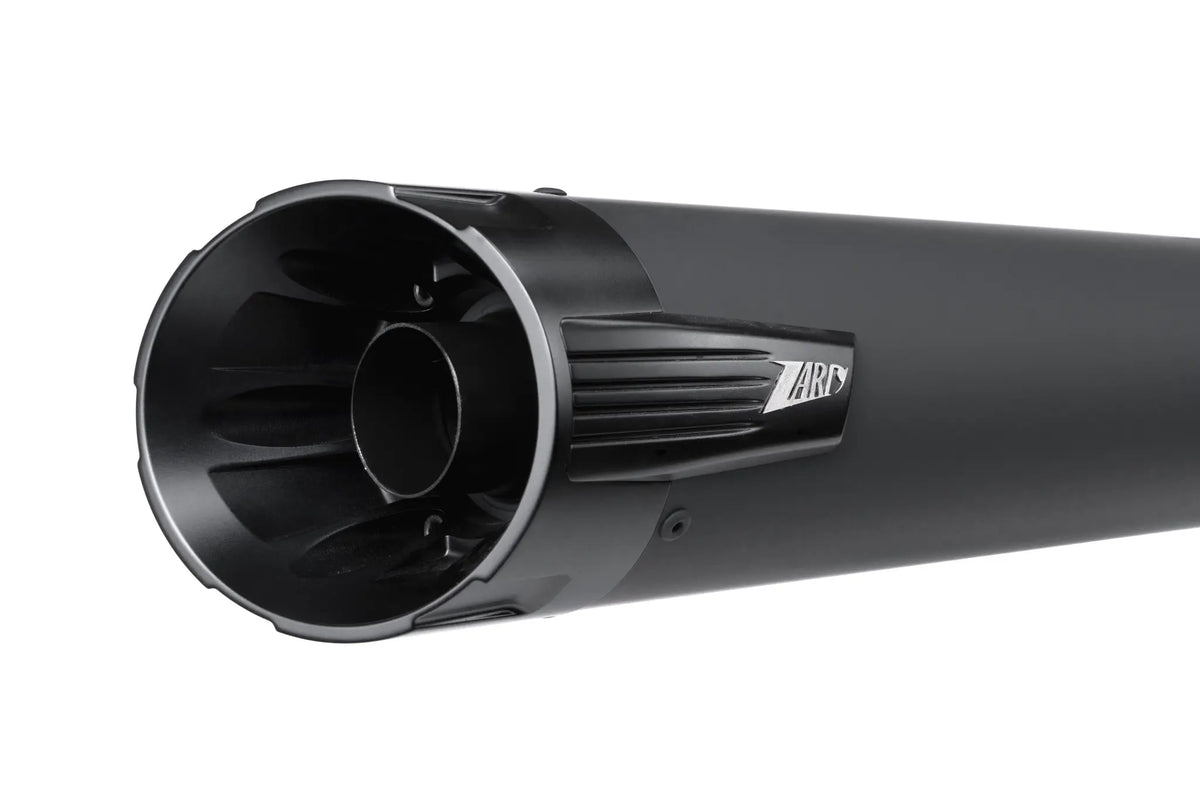 Zard Full Exhaust System 2:1 Racing Black for H-D Touring 2025+