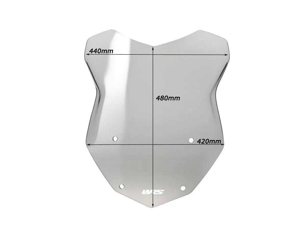 Wrs Windscreen - Enhanced Rider Protection