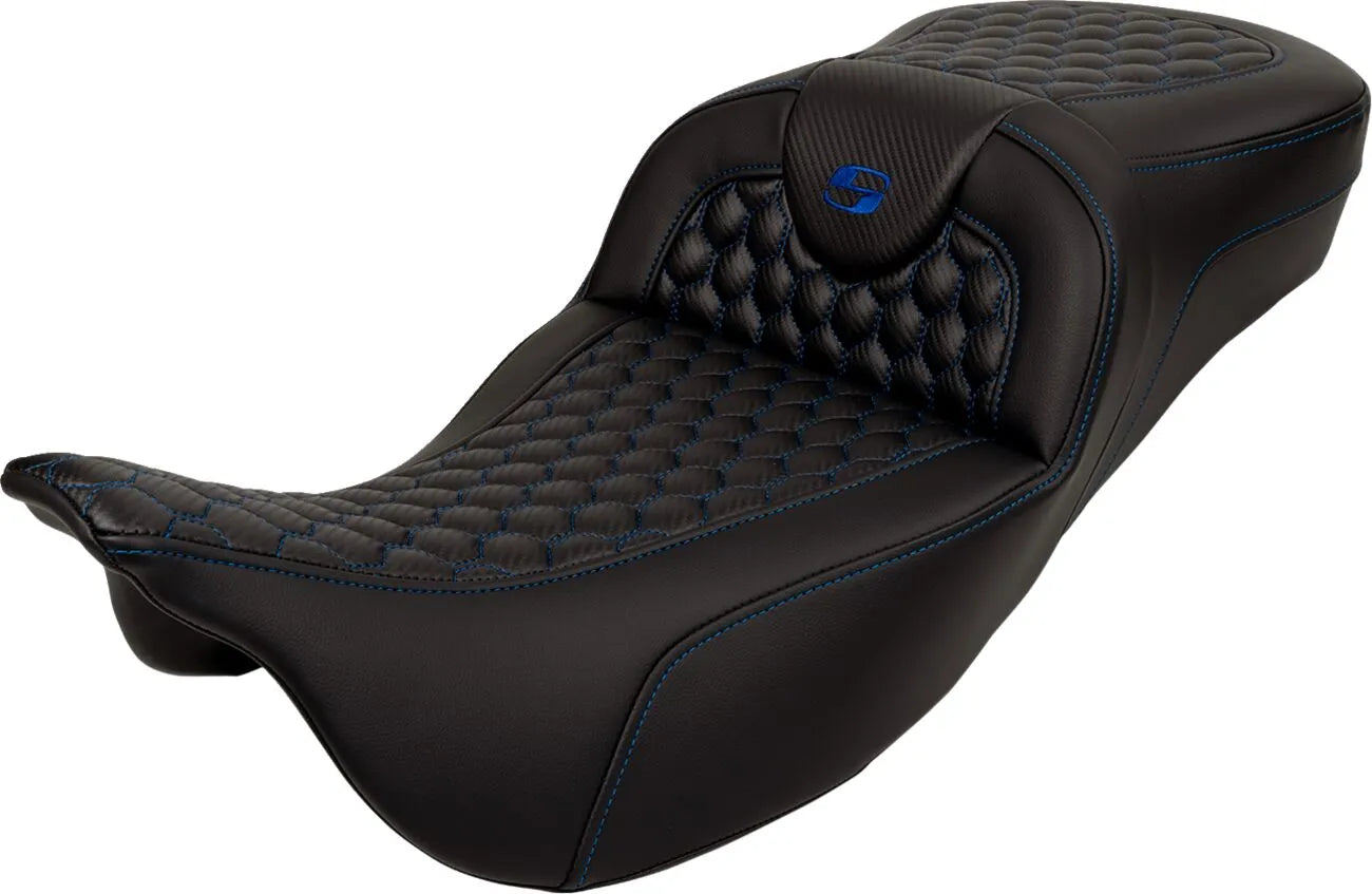 Saddlemen Honeycomb Roadsofa Seat - For Harley Davidson