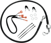 Drag Specialties rustfri stål bageste bremseslange kit
