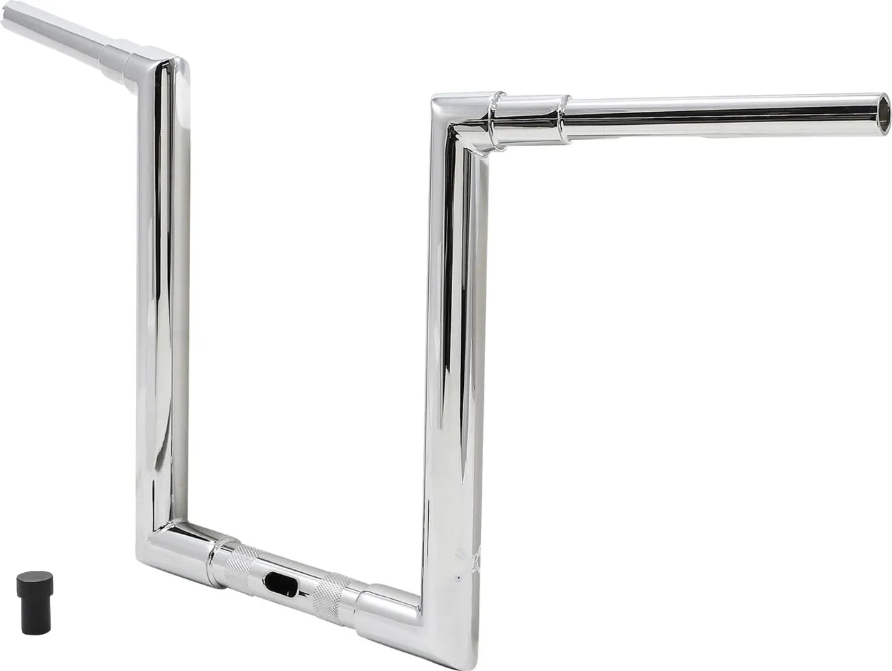 Burly Brand Jason Handlebar - Chrome, 14 Inch