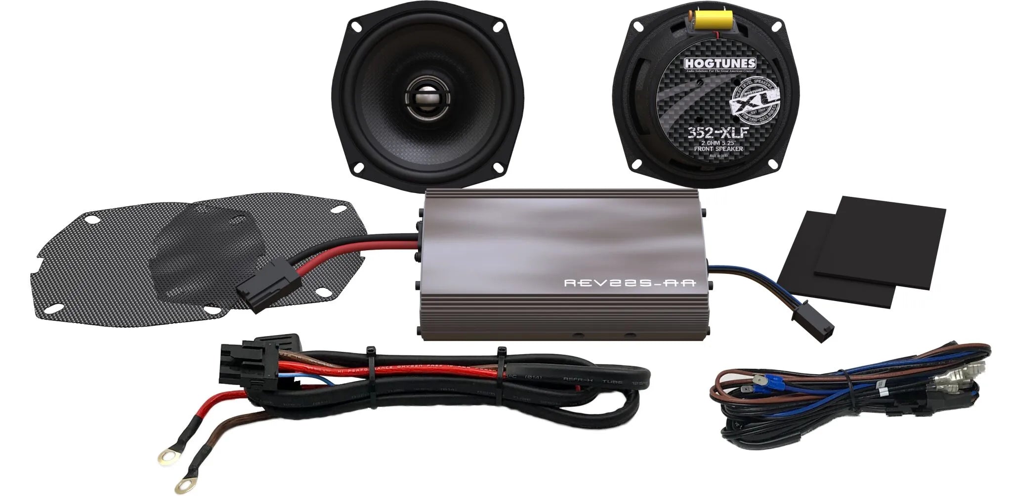Hogtunes Xl Amplified Speakers Complete Kit