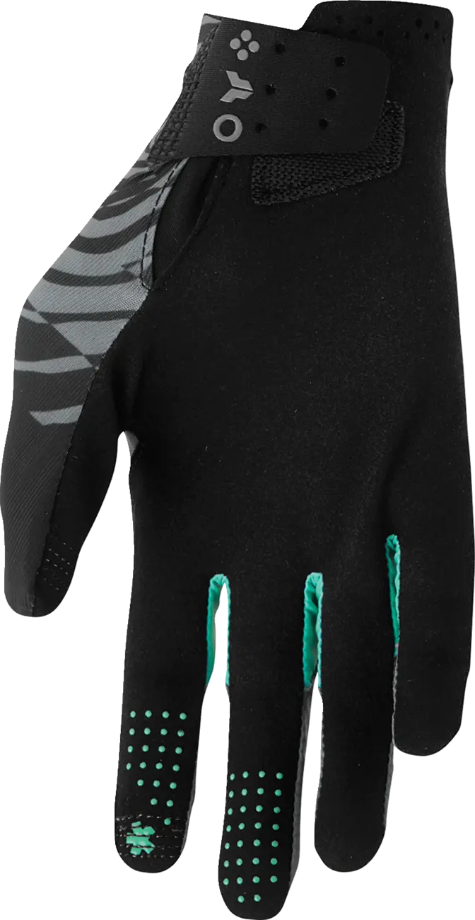 Thor Sportmode Mind Control Gloves Charcoal/Black