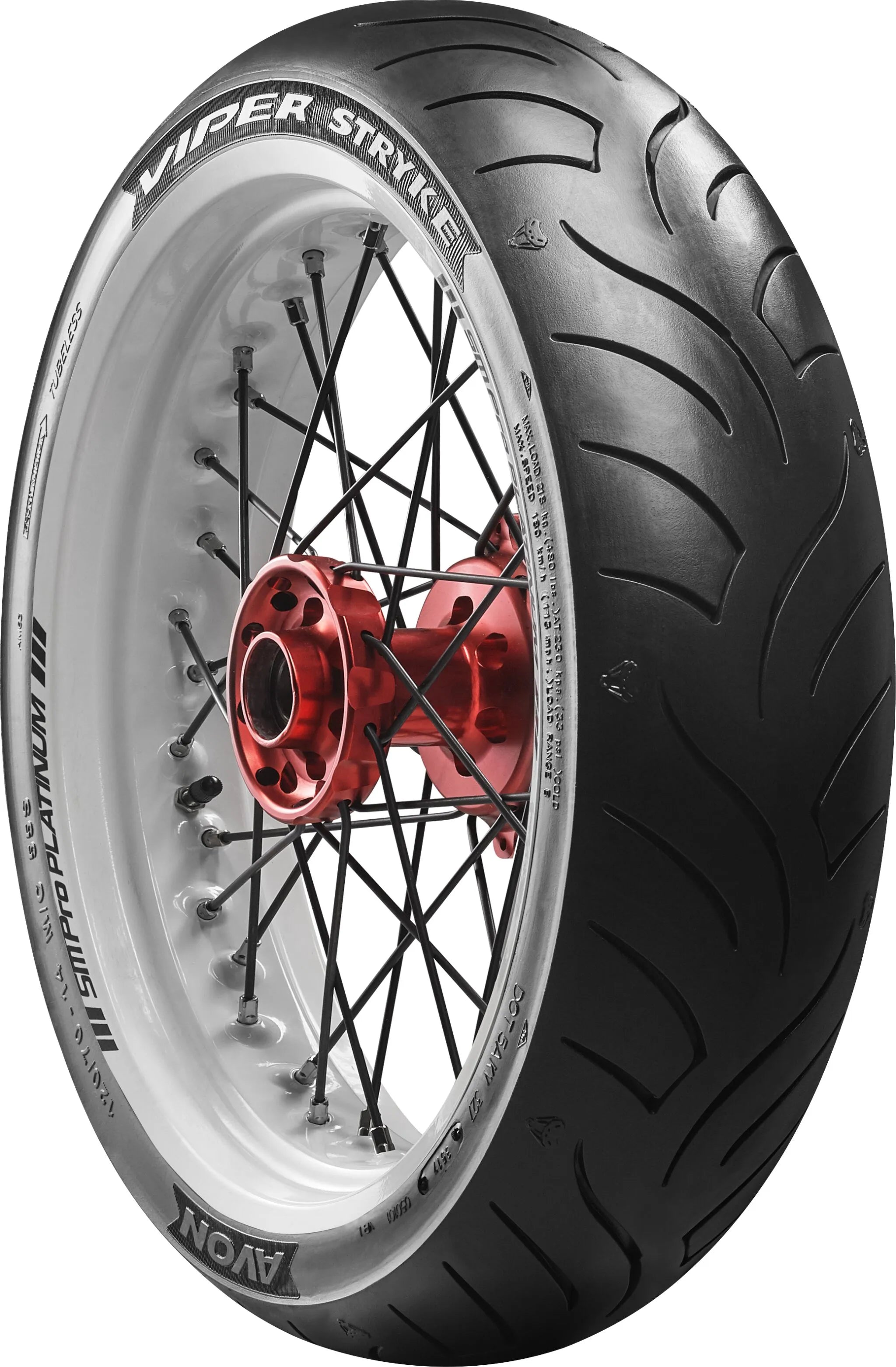 Avon Am63 Viper Stryke Scooter Tire - 140/60-14 Rear