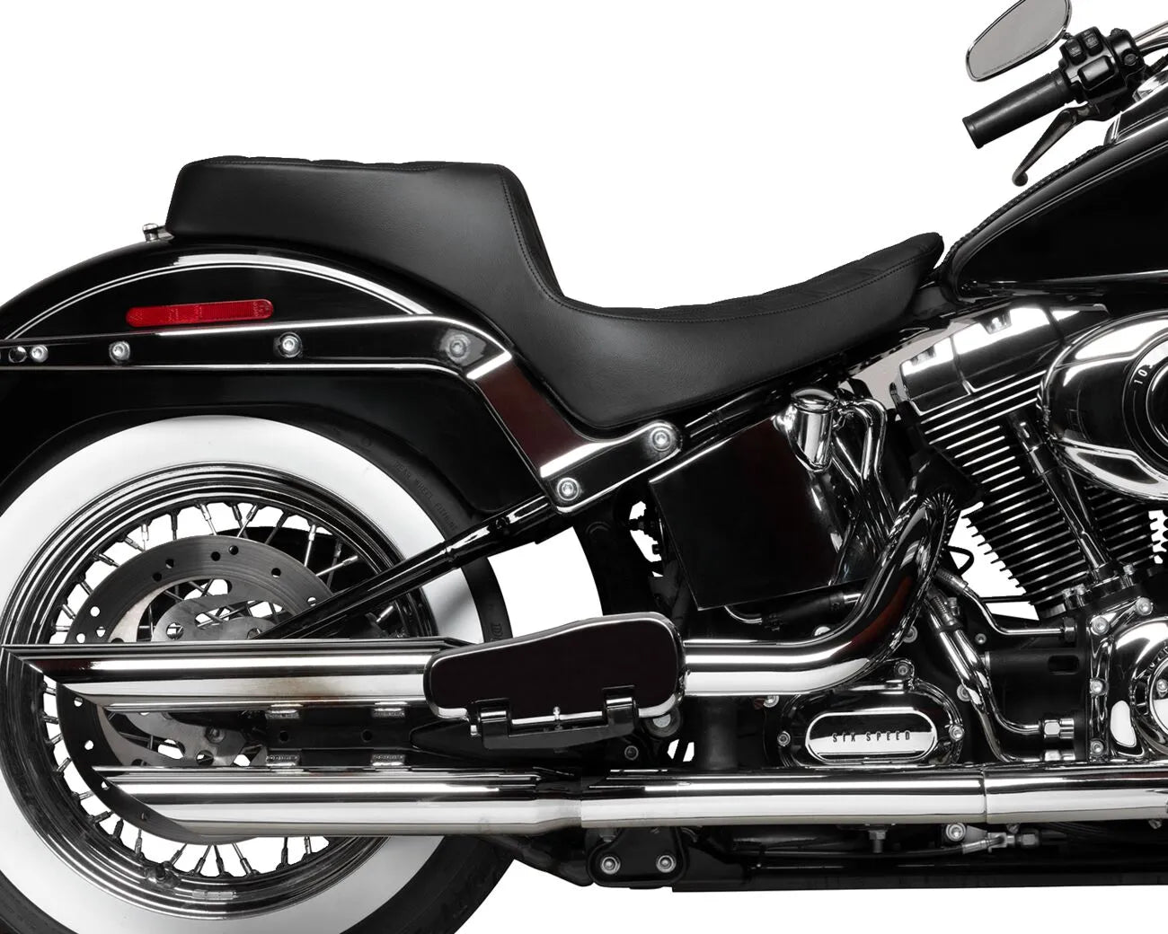 Drag Specialties Performance Predator 2-up Seat