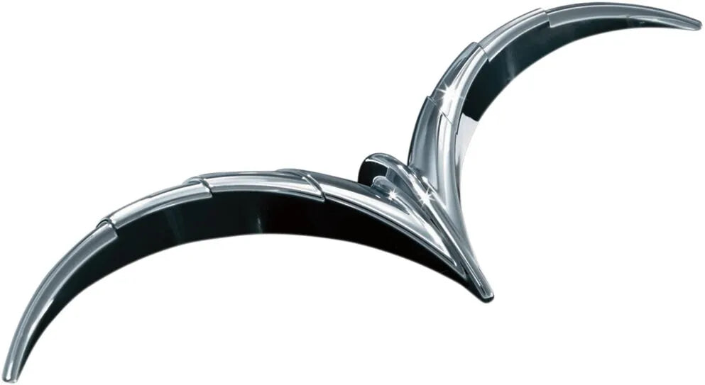 Kuryakyn Speedometer/tachometer Gauge Brow - Chrome