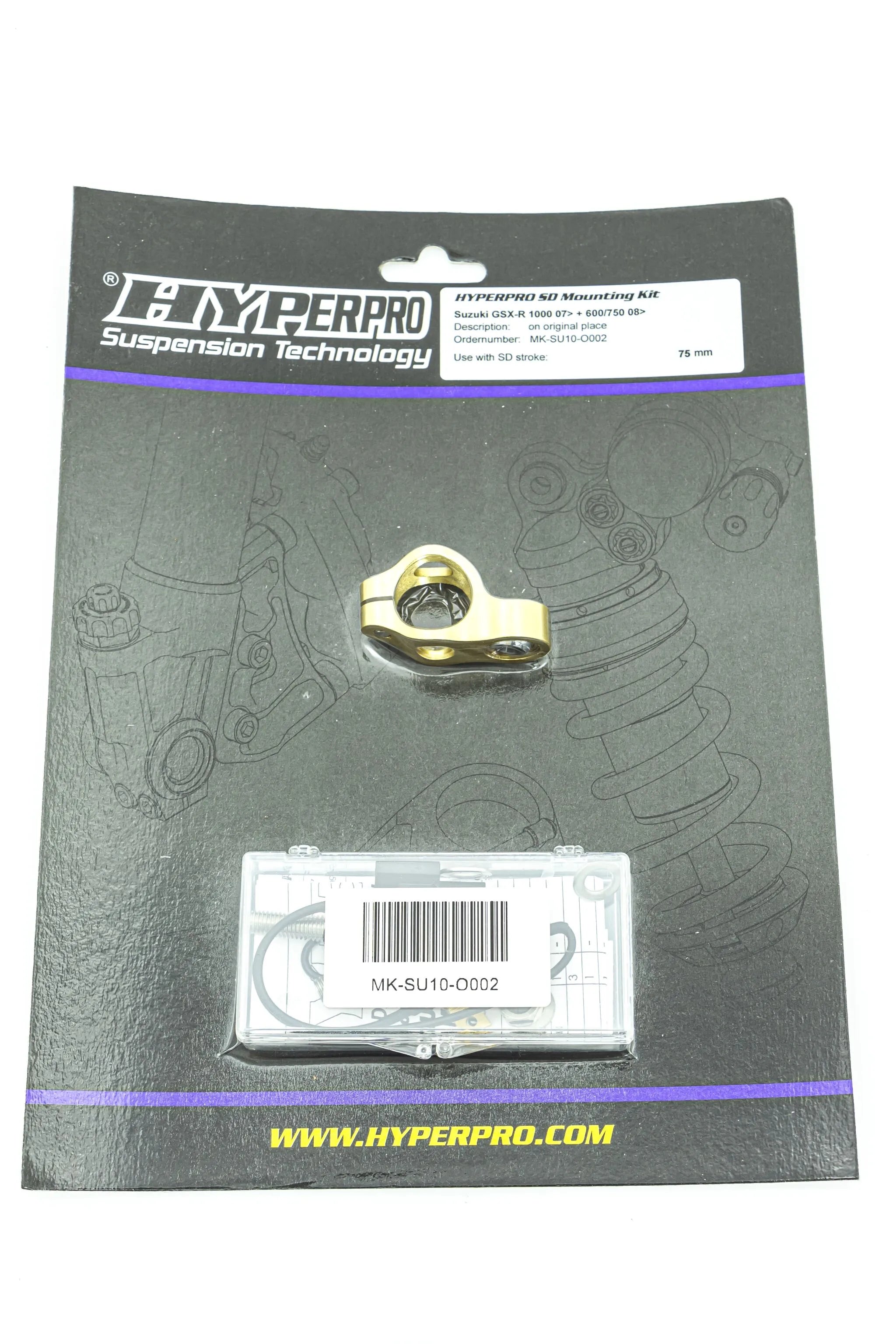 Hyperpro Steering Damper Mounting Kit