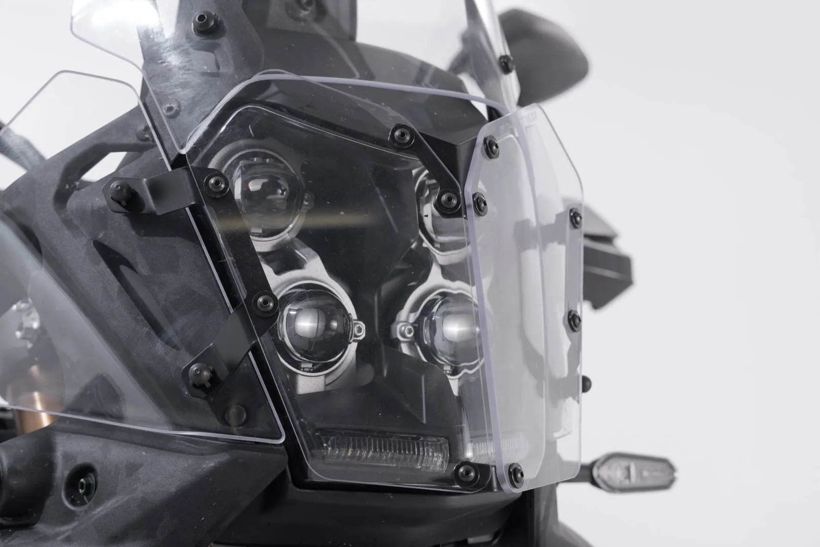 Sw-motech Headlight Guard - Steel & Makrolon