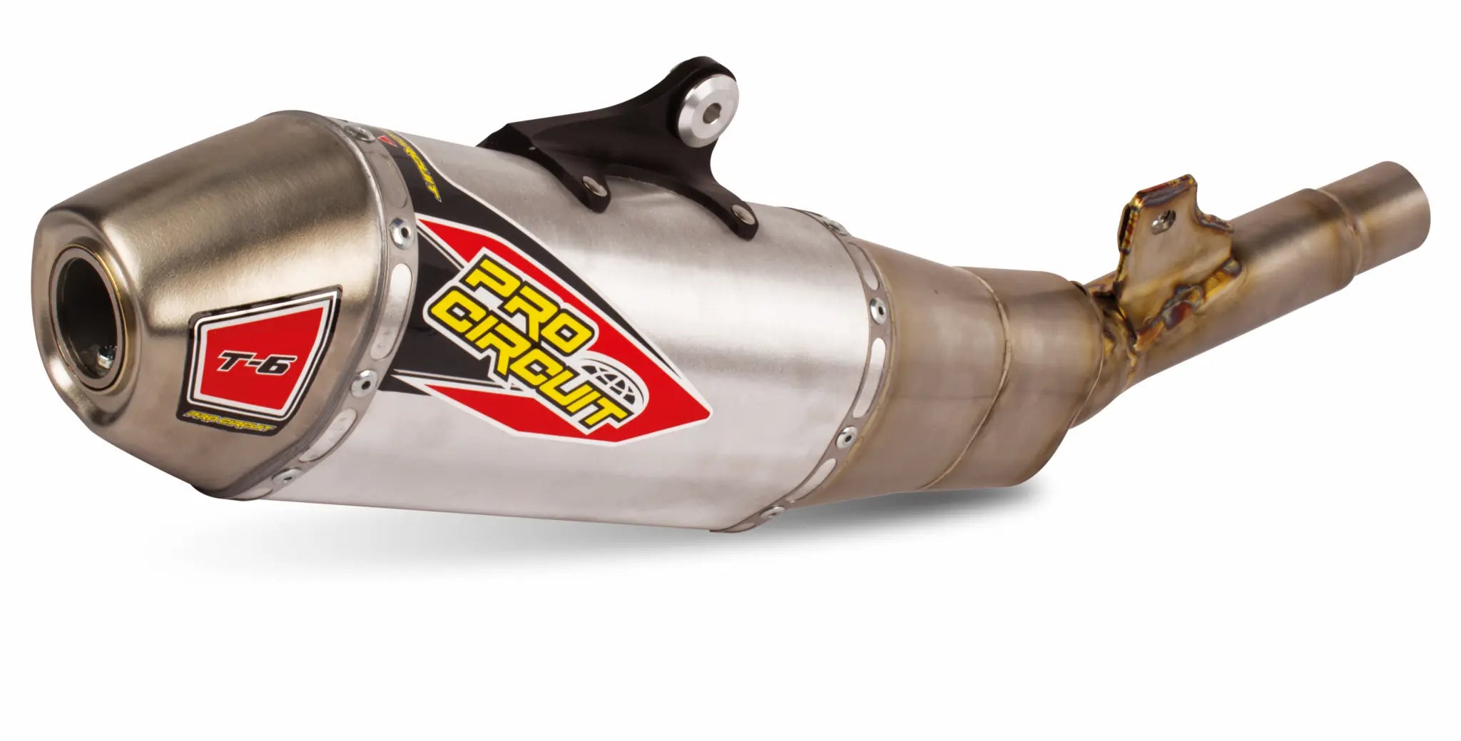 Pro Circuit T-6 Rustfri Stål Slip-on Lyddæmper